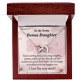 thumbnail image 4 of To Bonus Daughter All the Qualities Inseparable Necklace, 4 of 20