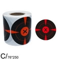 thumbnail image 1 of 3 Inch Splatter Targets,Reactive Paper Target Stickers,Self Adhesive Shooting Practi For Airsoft, Rifle,Shooting Target Roll, 1 of 7