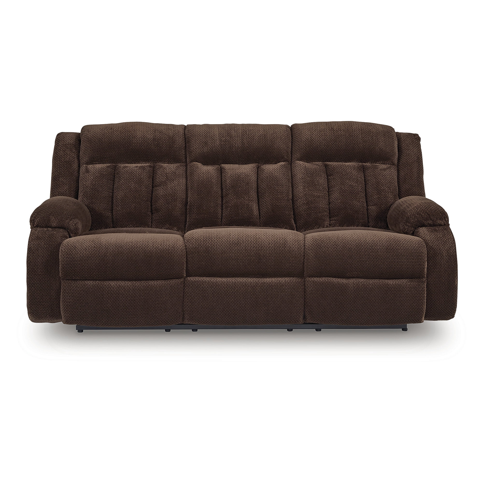 Signature Design by Ashley Observation Brown Power Reclining Sofa
