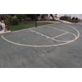 thumbnail image 2 of Ronan Sports Complete Easy Cardboard Basketball Stencil Kit | Includes White Paint | Rigid & Reusable Stencil | Made in USA, 2 of 4