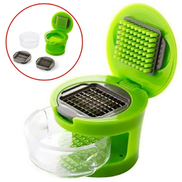 Kitchen Pressing Vegetable Onion Garlic Food Slicer Chopper Cutter