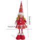 thumbnail image 2 of Long Legs Christmas Decorations Sitting Shelf Christmas Doll Holiday Christmas Party Flexible Decorations Wedding Decorations, 2 of 2