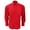 Cardinal Red, variant on SOLS Mens Brighton Long Sleeve Fitted Work Shirt