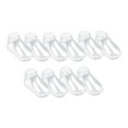thumbnail image 3 of ziyahi 10Pcs Transparent Baby Shoe Stretcher Professional for Socks Store 8cm, 3 of 5