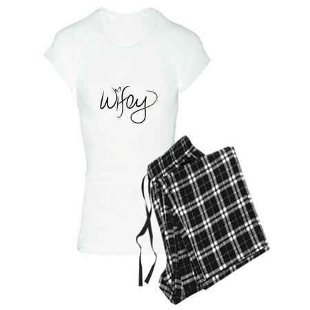 

CafePress - Wifey Pajamas - Women s Light Pajamas