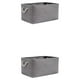 thumbnail image 1 of Contenedor de almacenamiento plegable Billuyoard Organizador de almacenamiento Gris 36*26*16 2Conjunto, 1 of 6