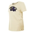 thumbnail image 2 of Women's New Era Cream Baltimore Ravens Chrome Sideline T-Shirt, 2 of 3