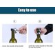 thumbnail image 3 of tapones para botellas de vino espumoso, tapones de vino, tapones para botellas, tapón de champán de acero inoxidable, tapón sellador de champán, sellador protector de cerveza Auspicio, 3 of 5