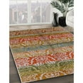thumbnail image 2 of Ahgly Company Indoor Rectangle Mid-Century Modern Mahogany Brown Oriental Area Rugs, 7' x 10', 2 of 6