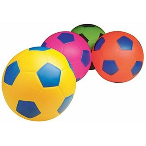 POOF 7,5 Pouces Mousse Ballon de Football, Simple Balle, Colos Peuvent Varier Enfants Mousse Ballon de Football