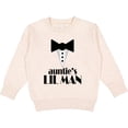 thumbnail image 2 of Inktastic Auntie's Lil Man Toddler Sweatshirt, 2 of 4