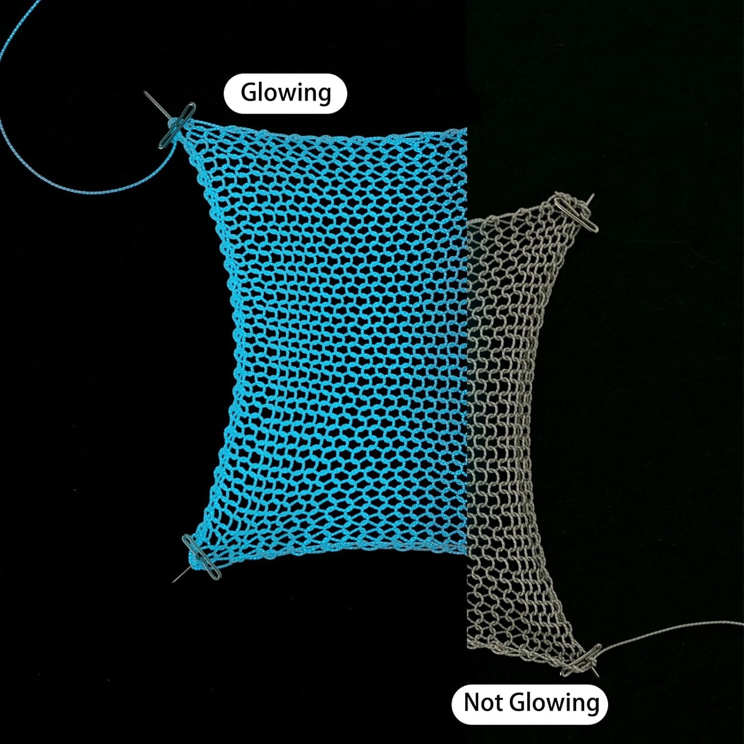 Glow in The Dark Embroidery Machine Thread Electroluminescent Luminous Weaving Sewing Embroidery Thread for Embroidery and Sewing