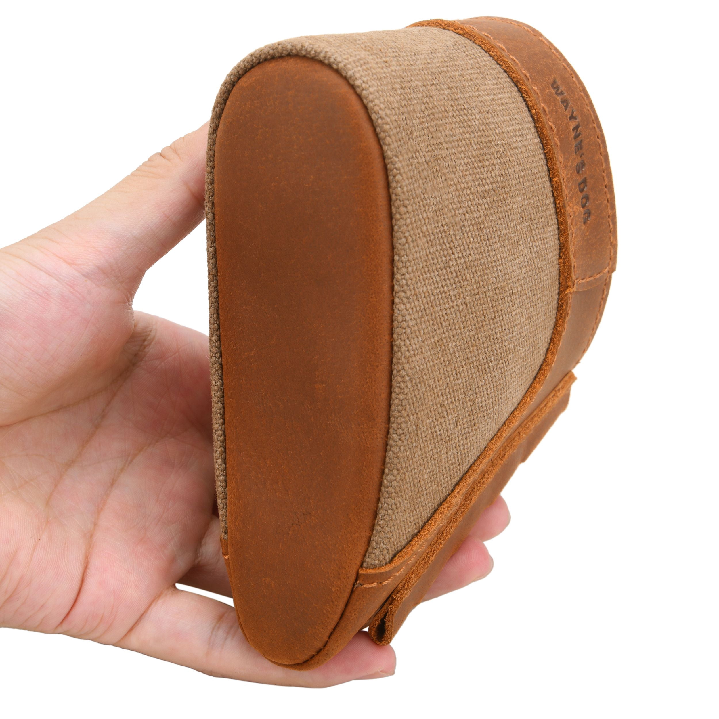 Wayne's Dog Canvas Leather Slip on Rifle Recoil Pad Shotgun Buttstock Adjustable