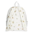 thumbnail image 2 of No Boundaries Women's Hands Free Mini Backpack, Off White Lilacs, 2 of 6
