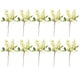 thumbnail image 1 of Monstrate 10 piezas de bayas artificiales que admiten mascotas, seguras y no tóxicas para amigos peludos, flores artificiales Decoración lechoso 25cm, 1 of 6