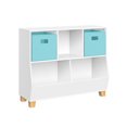 thumbnail image 1 of Kids Catch-All Multi-Cubby 35" Toy Organizer and 2 Bins, 1 of 5