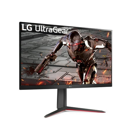LG - UltraGear 32” LED QHD 5-ms AMD FreeSync Premium with HDR 10 (DisplayPort, HDMI) - Black