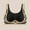 Black, variant on Women's Colorblock Bras Backless Sexy Seamless Bra Gathered Beautiful Back Underwear Daily Fashion Comfortable Bras Beige M