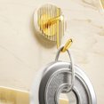 thumbnail image 3 of maskred Multi-purpose Acrylic Luxury Wall Hook Strong Bearing Capacity Suitable For All Settings silver 1Set, 3 of 6