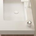thumbnail image 2 of 36" Undermount Basin, White, One Standard Faucet Hole / Suitable for Modern Bathroom, 2 of 2