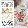 thumbnail image 2 of UV DTF Transfers Stickers Crystal Label Crystal Sticker 16oz Glass X1y Cup, 2 of 8