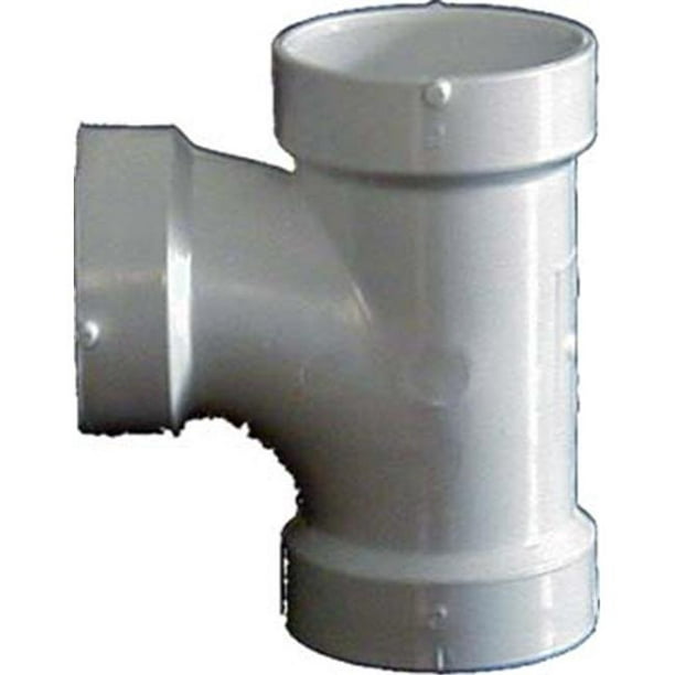 Genova Products 3in. Sch. 40 PVC-DWV Tees Sanitaires 71130