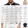 thumbnail image 3 of BRGZLK Mens Polo Shirts Short Sleeve Solid Color Button Down Bussiness Casual Work Tshirts Fashion Contrast Trim Golf Henley Tee Tops, 3 of 6