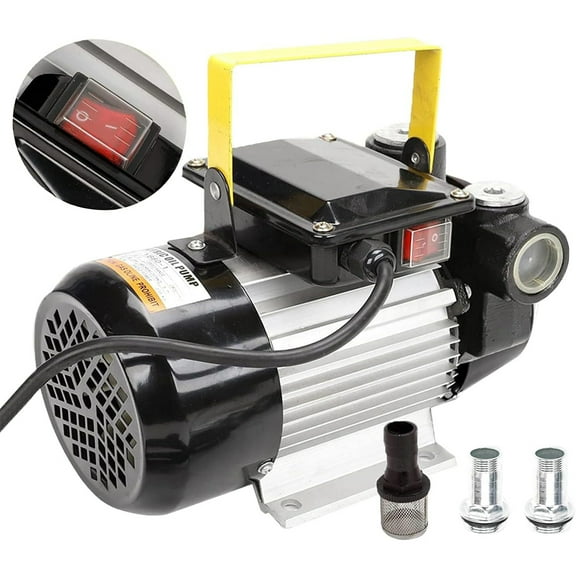 16GPM 550W Oil Diesel Fuel Transfer Pump Self Priming 110V AC 60L/min Pump