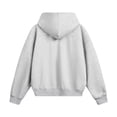 thumbnail image 3 of Mens Hoodies Pullover 2025 Long Sleeve Casual Oversized Cropped Plain Hoodie with Pockets Hooded Sweatshirt, 3 of 4