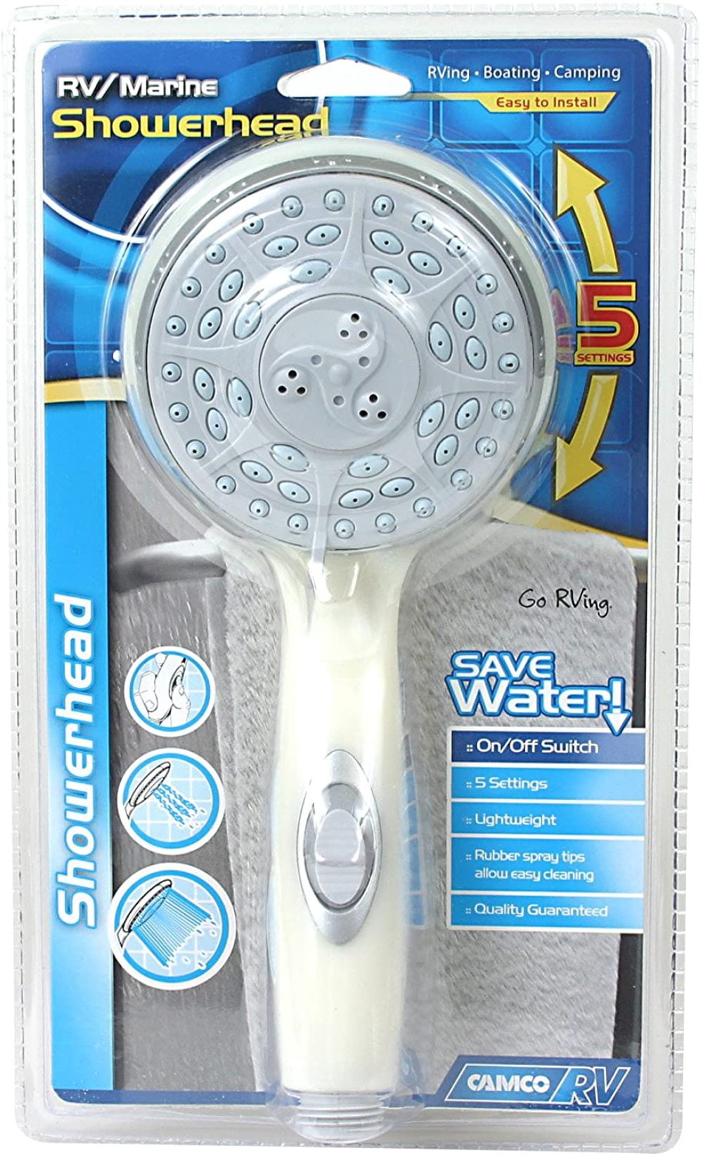 Shower Head-Off White w/ OOS