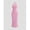 Pink, variant on Pink Ruched Halter Maxi Dress With Adjustable Neck Tie