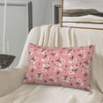 thumbnail image 5 of Pofeuu Rose Flowers Print Polyester Microfiber Plush Pillowcases, Super Soft and Cozy Pillow Case Covers with Envelop Closure（Pillow core not included）-20"x30", 5 of 6