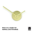 thumbnail image 3 of Umbra Blink DIY Wall Clock, Brass, 3 of 3