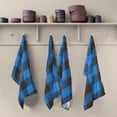 thumbnail image 5 of Kitchen Towels Buffalo Plaid Gingham (2) Pattern Cleaning Towel Absorbent Hand Towels Tea Towels for Home Restaurant Dish Clean 28" x 18", 1PC, 5 of 7