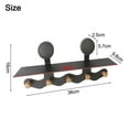 thumbnail image 5 of PASILI Wall Mount Storage Rack Non Perforated Adsorption Type Carbon Steel Storage Rack, 5 of 9
