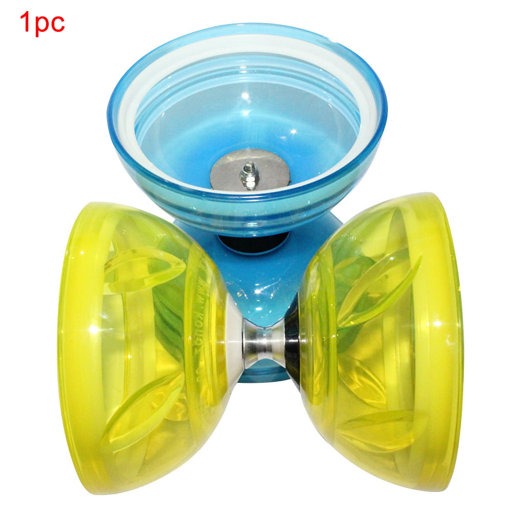 Details about   Diabolo Set Classic Funny Soft Juggling With Rope Children Professional Bearing 