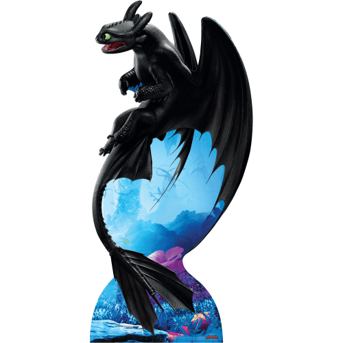 SC1300 Toothless How to Train Your Dragon Cardboard Cutout Standup