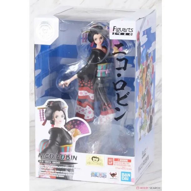 Figura de anime original de ONE PIECE de Bandai Figuarts ZERO Nico·Robin Wano Country, juguetes de acción para niños y niñas, regalo, modelo coleccionable