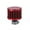 Red, variant on hengsof 12mm Mini Air Filter, Universal Motor Cold Air Intake Filter Breather, Auto Turbo Vent Intake Filter Cleaner, Crankcase Breather Car Accessories for Motorcycle Engine Parts