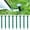 Green, variant on 50 Pack 6.3 inch Sturdy Plastic Stakes Anchors Rustproof for Holding Down Landscape Fabric Lawn Edging,Tents,Game Nets and Rain Tarps