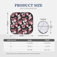 thumbnail image 6 of Goofa Rose Flowers Pattern 2 Piece Car Windshield Sun Shade Foldable | Front Windshield Shade for Sun, Heat and UV Rays | Sunshade for Car Front Window-, 6 of 7
