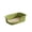 Green, variant on Extra Large Cat Litter Box (ABS Material), Low Entry Senior Litter Pen for Geriatric Kitty Big Cats, Jumbo Pet Safe Litter Boxes Tray for Indoor Pets Potty