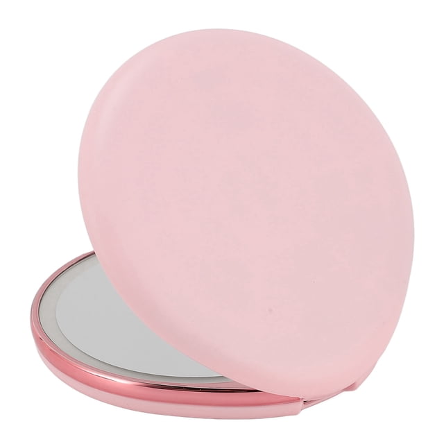 Espejo de Bolsillo de Doble Cara, Espejo de Maquillaje LED 5 Pulgadas de Alta Definición para La Vida Diaria