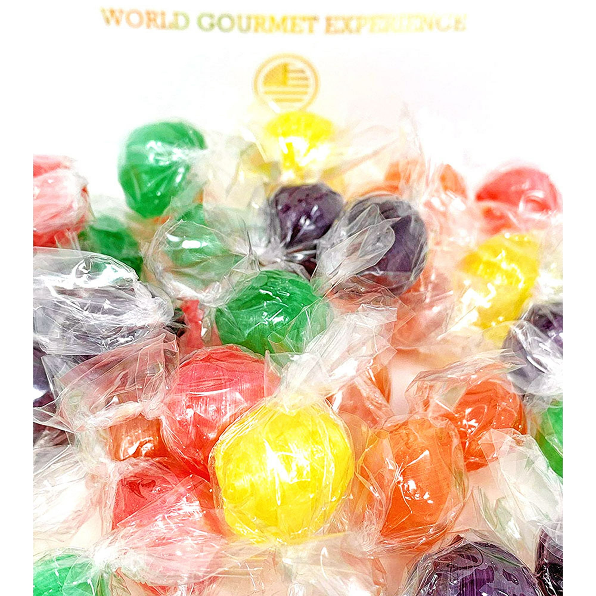 Sweetgourmet Traditional Sour Fruit Balls Bulk Hard Candy, 49 OFF
