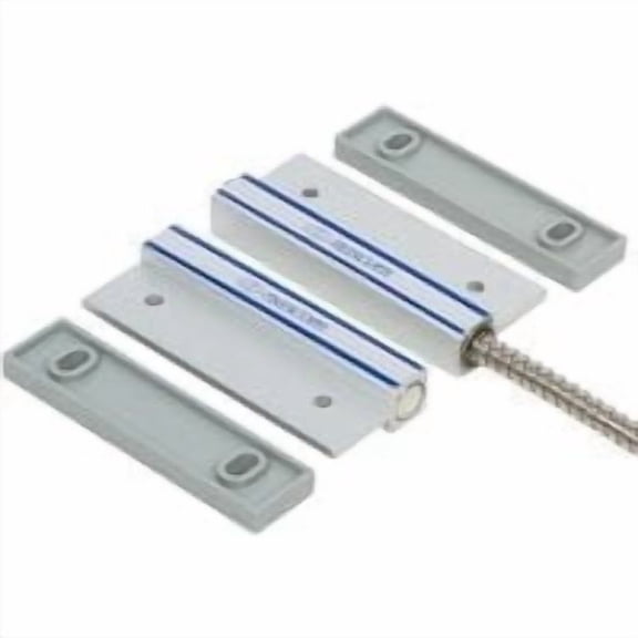 Nascom N505AU/STSD Man Door Surface Mount Aluminum/Steel Door SPDT Switch, Silver