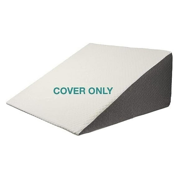Wedge Pillow Case | Chic Jacquard Cover Bed Wedge Pillow Case | Wedge Pillow Case Cover ONLY, Multiple Size (Fits 7-8 Inch Wedges)