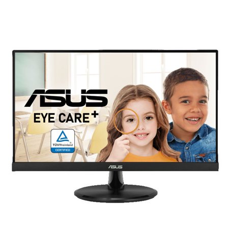 UPC: 0195553714167 | ASUS 21.5” Monitor (VP227HE) – Full HD  75Hz  Adaptive-Sync/FreeSync  Eye Care  Low Blue Light  Flicker Free  HDMI  VGA  Frameless  Ergonomic Tilt  Wall Mountable