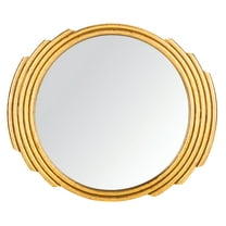 Safavieh Rossi Radiant Swirls Round Mirror, Gold Foil