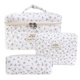 thumbnail image 1 of Monstrate Organizador de maquillaje de viaje de poliéster para mujer, bolsa de viaje hecha de algodón suave, bolsa de mujer, bolsa de Almacenamiento y organización del hogar tipo+6, 1 of 6