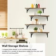 thumbnail image 4 of Floating Wall Shelves, Reliable Quality Wall Mounted Display Shelf  For Study Room, 4 of 8